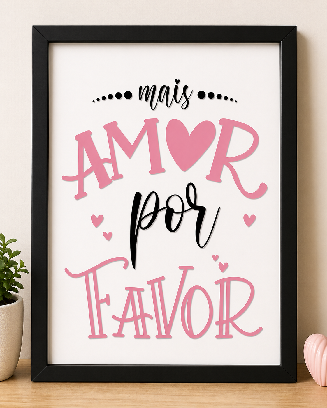 Imagem de Quadro decorativo personalizado 30x42